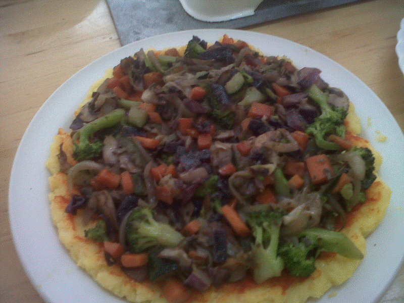 Pizza de Polenta